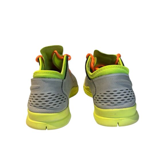 Nike Free 5.0 TR FIT 4 Running Shoes Gray Orange Yellow 629496-003 Womens Sz 10 - Picture 4 of 8
